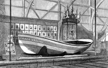The International Fisheries Exhibition: Grace Darling's boat, 1883. Creator: Unknown