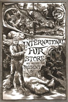 'The International Fur Store, 163-165 Regent Street 1888. Creator: Unknown