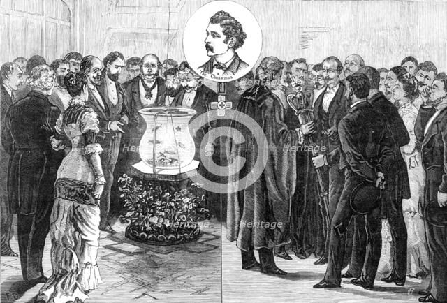 The International Medical Congress at Guildhall, 1881. Creator: Unknown.