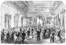The International Naval Festival at Cherbourg: the ball at the Hotel de Ville, 1865. Creator: Unknown