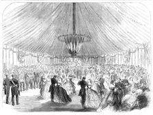 The International Naval Festival at Portsmouth:...ball [for] the officers of the French fleet, 1865. Creator: Unknown