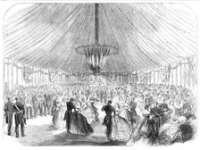The International Naval Festival at Portsmouth:...ball [for] the officers of the French fleet, 1865. Creator: Unknown