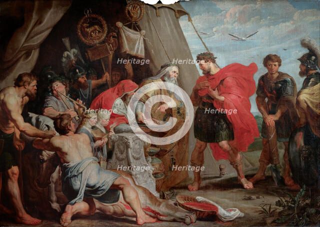 The Interpretation of the Victim. Artist: Rubens, Pieter Paul (1577-1640)