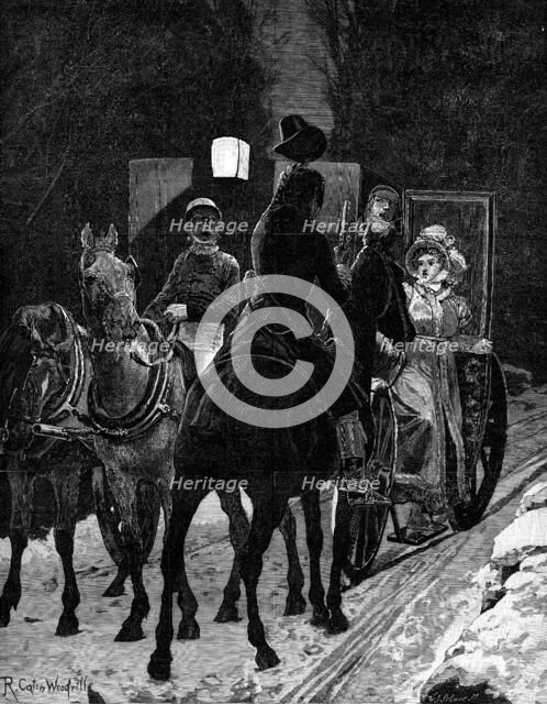 The Interrupted Journey, 1881. Creator: William James Palmer.