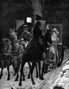 The Interrupted Journey, 1881. Creator: William James Palmer