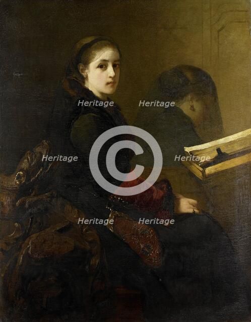 The Interrupted Prayer, 1850-1904. Creator: Christoffel Bisschop.