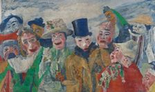 The Intrigue, 1890. Creator: James Ensor