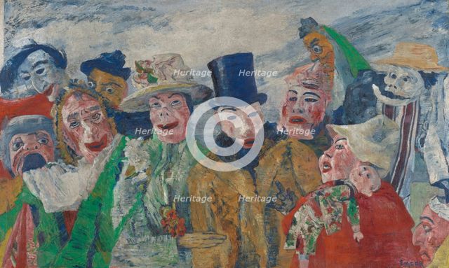 The Intrigue, 1890. Creator: James Ensor.