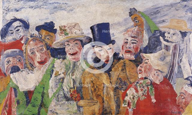 The Intrigue, 1890. Artist: Ensor, James (1860-1949)