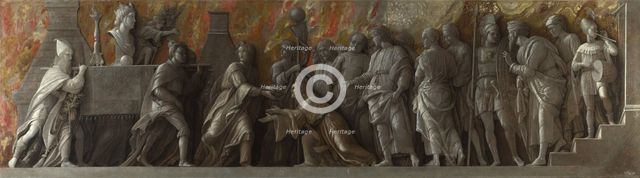 The Introduction of the Cult of Cybele at Rome, c. 1505. Artist: Mantegna, Andrea (1431-1506)