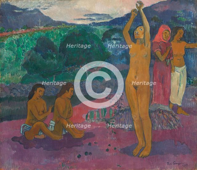 The Invocation, 1903. Creator: Paul Gauguin.