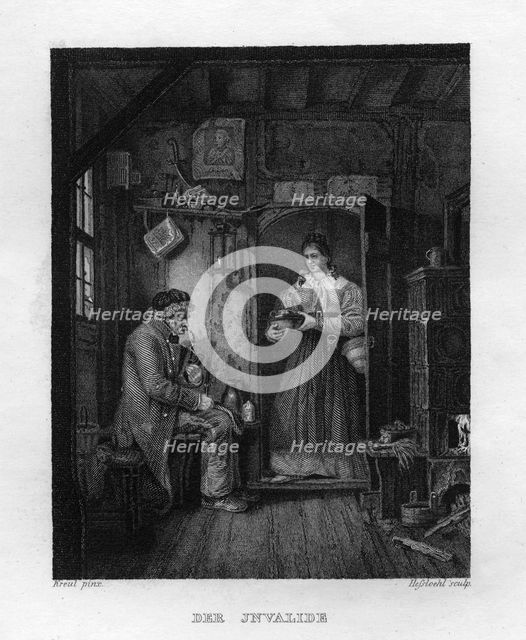 'The Invalid', c1833. Creator: W Hessloehl.