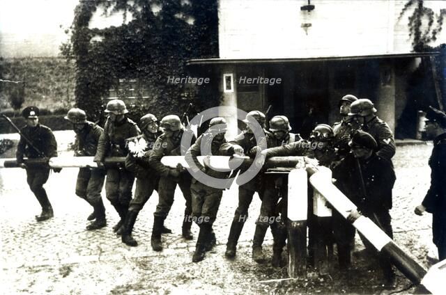 The invasion of Poland, September 1939. Artist: Unknown