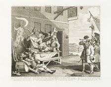 The Invasion - England, 1756. Creator: William Hogarth