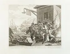 The Invasion - France, 1756. Creator: William Hogarth