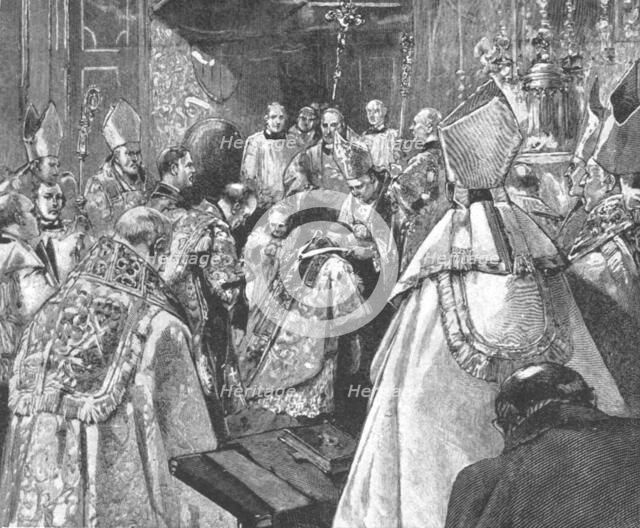 'The Investiture of Archbishop Vaughan...at the Brompton Oratory, August 16, 1892', (1901). Creator: Unknown.