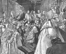 The Investiture of Archbishop Vaughan...at the Brompton Oratory, August 16, 1892 (1901). Creator: Unknown