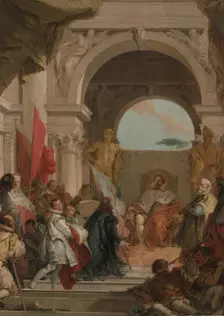 The Investiture of Bishop Harold as Duke of Franconia, ca. 1751-52. Creator: Giovanni Battista Tiepolo