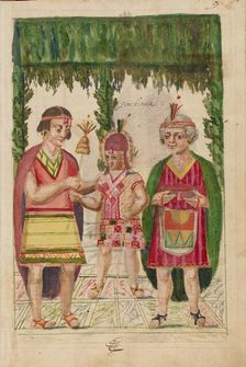 The Investiture of Sinchi Roca by Manco Capac, completed in 1616. Creator: Unknown