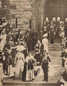The investiture of the Prince of Wales at Caernarvon Castle, 13 July 1911 (1935)