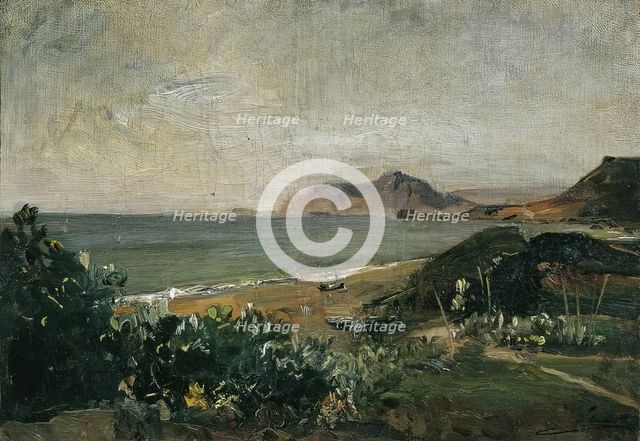 The Ionian Sea near Corfu, 1888. Creator: Emil Jakob Schindler.