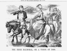 The Irish Balmoral, Or A Vision of 1869 1868. Creator: John Tenniel