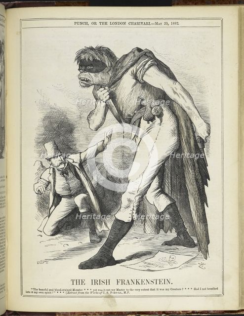 The Irish Frankenstein, 1882. Creator: Unknown.