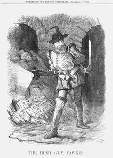 The Irish Guy Fawkes 1880. Creator: Joseph Swain