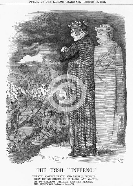 'The Irish "Inferno"', 1881. Creator: Joseph Swain.