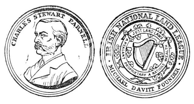 The Irish Land League Badge, 1881. Creator: Unknown.