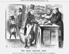 The Irish Treason Shop 1869. Creator: Joseph Swain