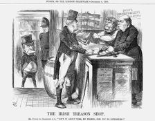 The Irish Treason Shop 1869. Creator: Joseph Swain