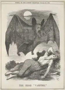 The Irish Vampire, 1885. Creator: Unknown