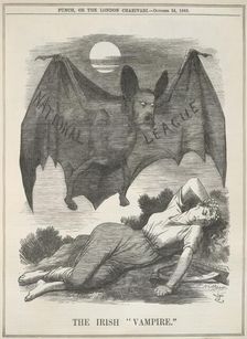 The Irish Vampire, 1885. Creator: Unknown