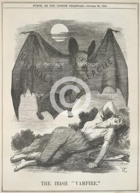 The Irish Vampire, 1885. Creator: Unknown.