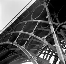 The Iron Bridge, Ironbridge, Shropshire, 1945-1980. Artist: Eric de Maré