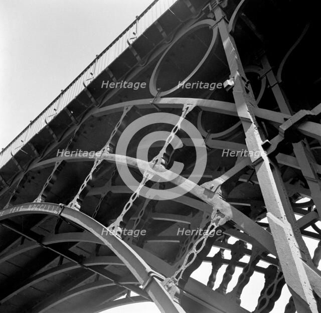The Iron Bridge, Ironbridge, Shropshire, 1945-1980. Artist: Eric de Maré