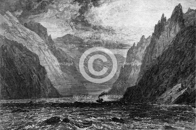 The Iron Gate of the Danube, 1871. Creator: Unknown.