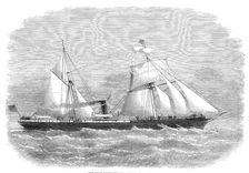 The iron screw-steamer Limari, for Valparaiso, 1870. Creator: Unknown