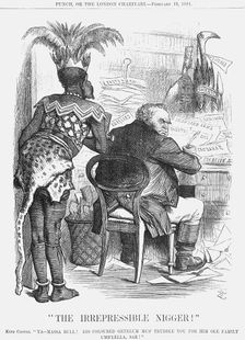 "The Irrepressible Nigger!", 1881. Creator: Joseph Swain