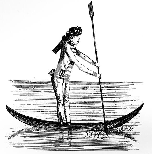 'The Isis Macaroni', 1772. Artist: John Collet