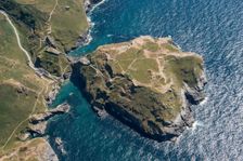 The Island, Tintagel, Cornwall, 2018. Creator: Damian Grady