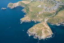 The Island, Tintagel, Cornwall, 2018. Creator: Damian Grady