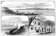 The Island and Fort of St. Marguerite, the prison of ex-Marshal Bazaine, 1874. Creator: Unknown
