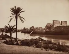 The Island and Temple at Philae, c1869. Creator: Unknown