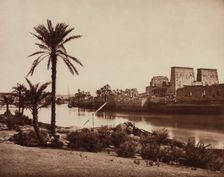 The Island and Temple at Philae, c1869. Creator: Unknown