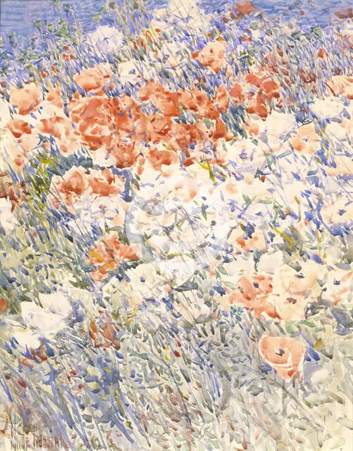 The Island Garden, 1892. Creator: Frederick Childe Hassam.