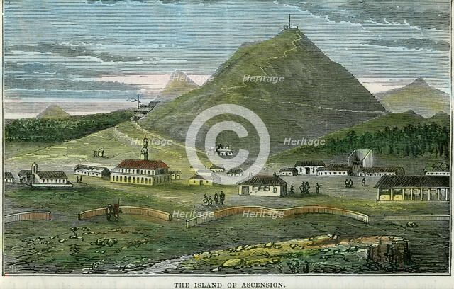 'The Island of Ascension', c1880. Artist: Unknown