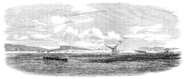 The Island of Karrak, in the Persian Gulf, 1857. Creator: Unknown.