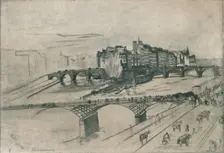 The Isle De La Cite, Paris 1859, (1904). Artist: James Abbott McNeill Whistler